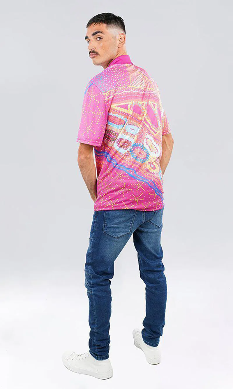 Aboriginal Art Unisex Polo Mother's Country
