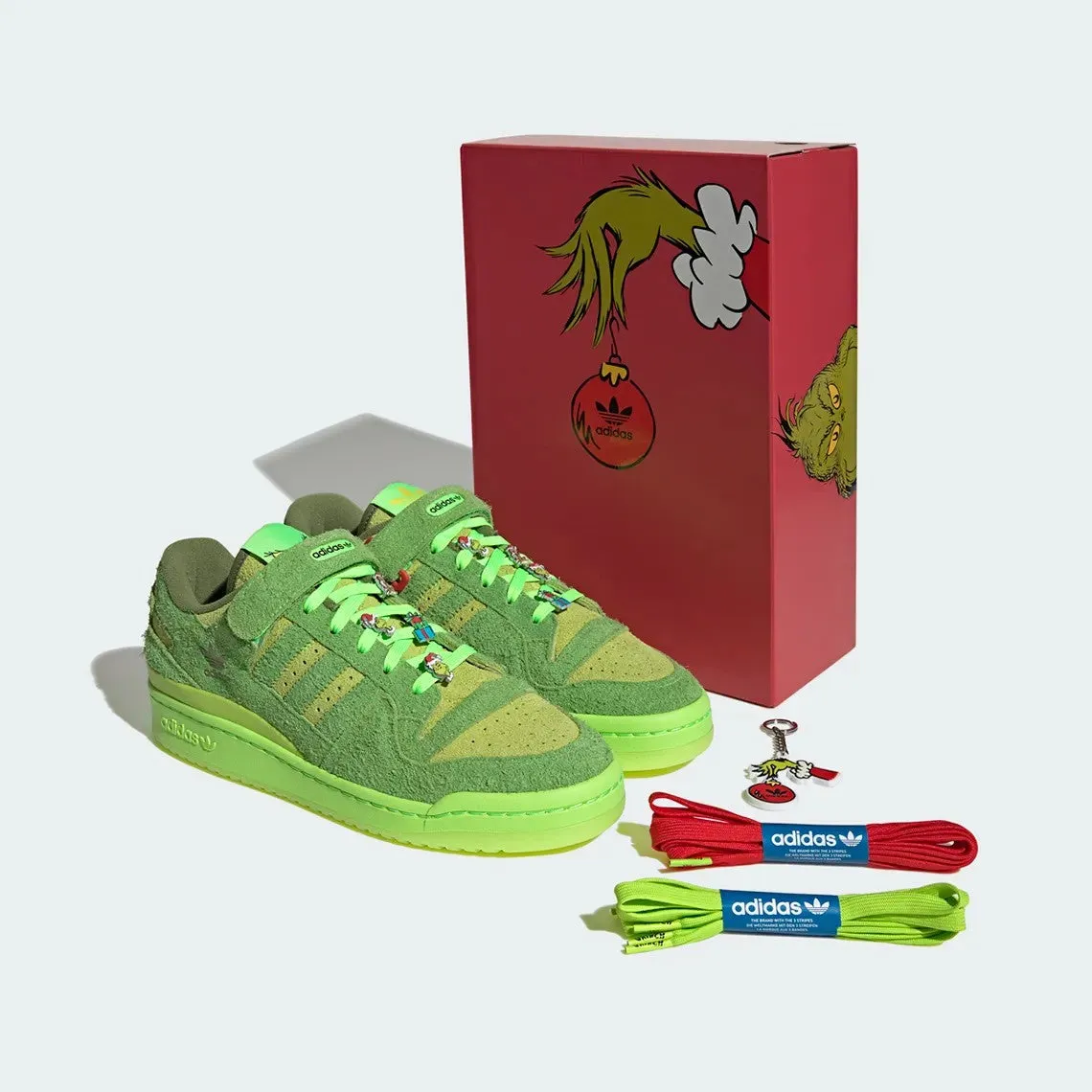 Adidas Dr. sneakers Seuss x Forum Low 'Grinch' Unisex, green