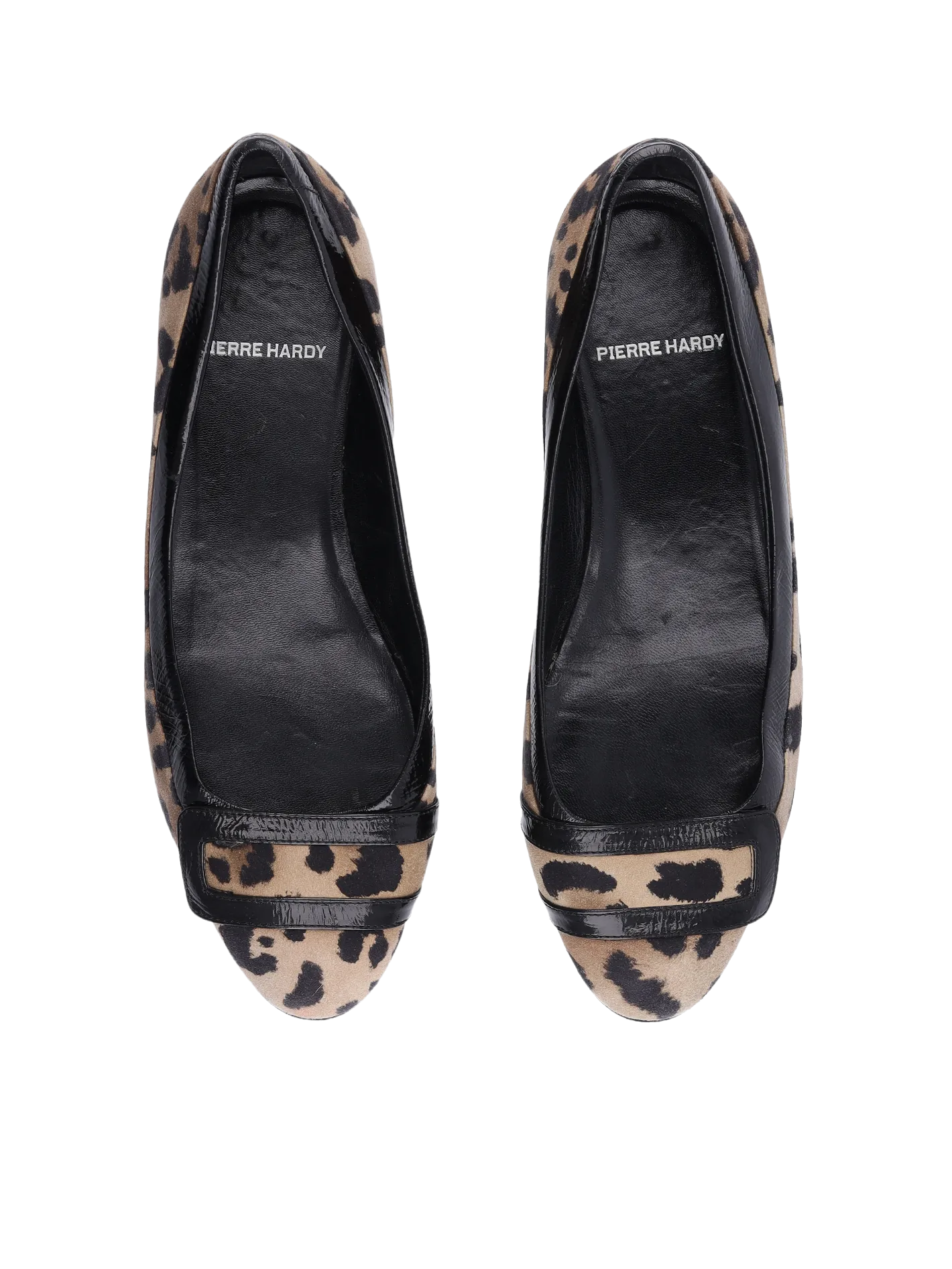animal print ballet flats