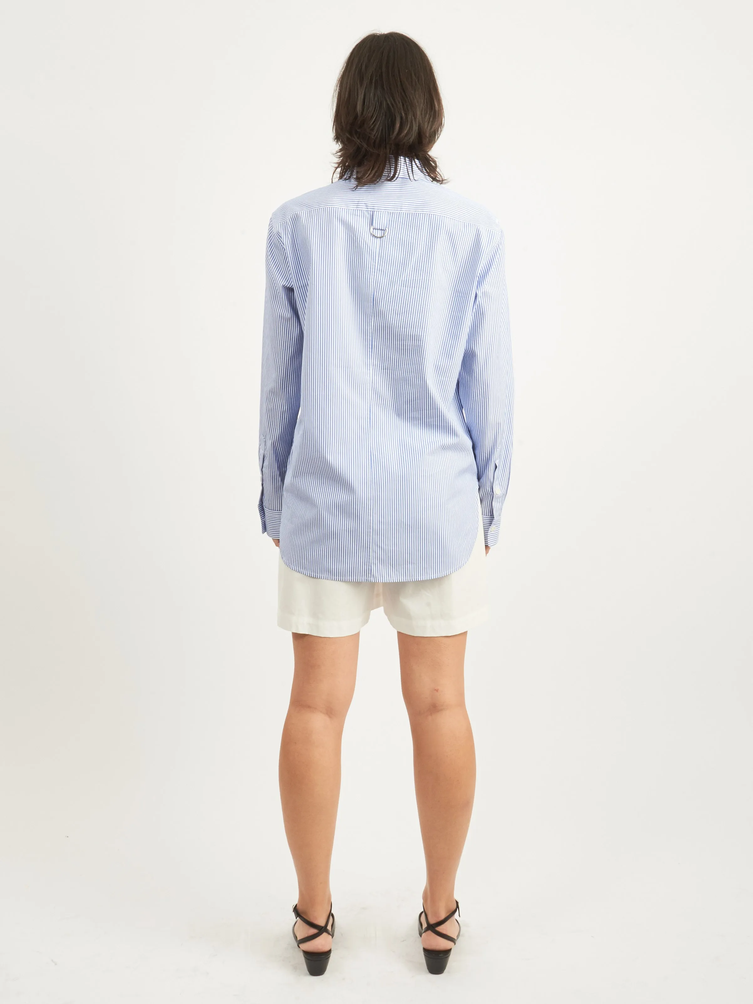 Blue/Multi Striped Charlie Men's Slim Shirt