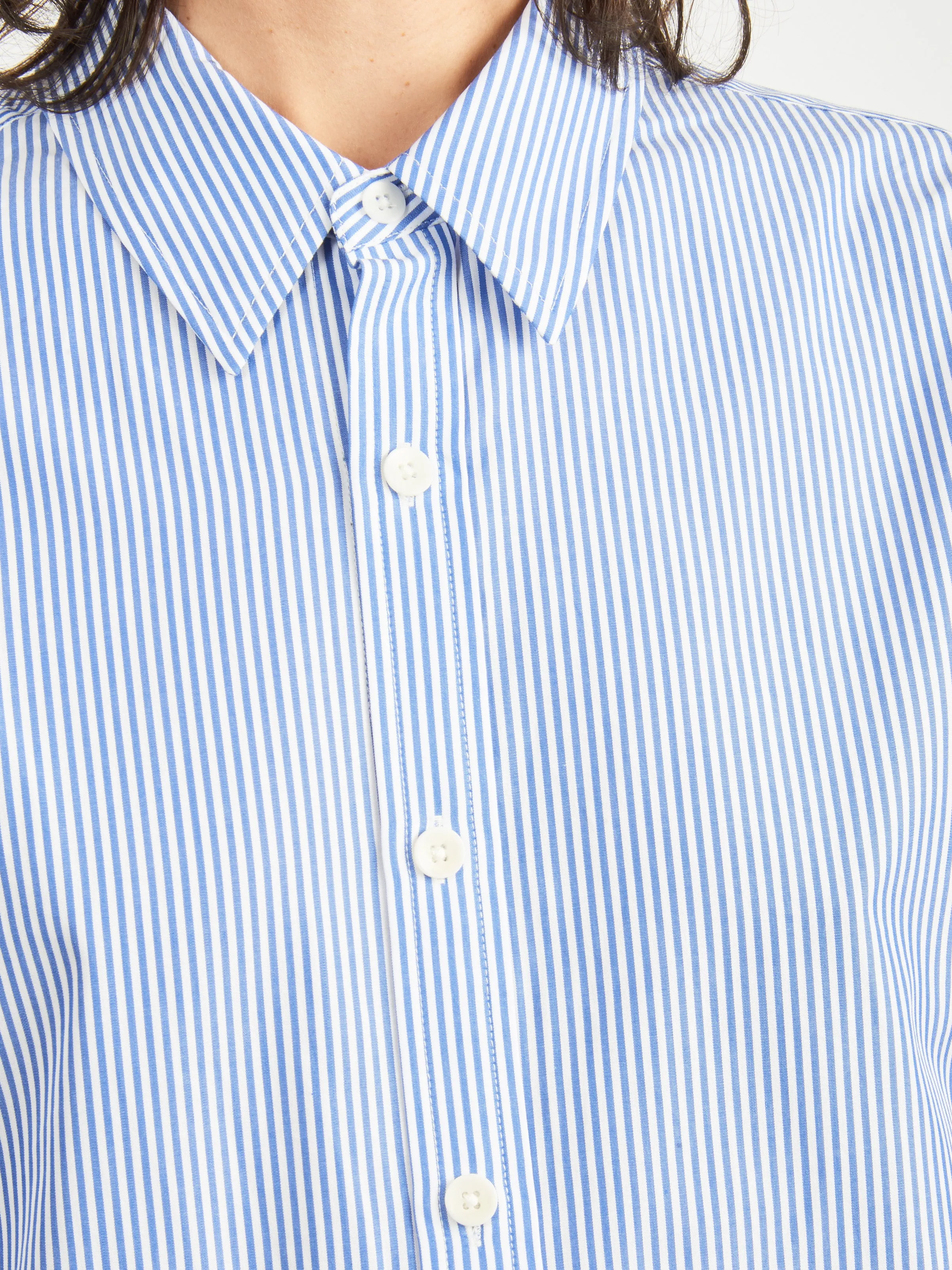 Blue/Multi Striped Charlie Men's Slim Shirt