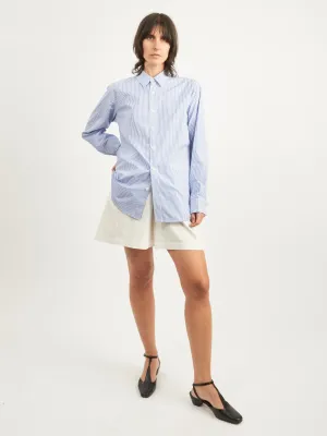 Blue/Multi Striped Charlie Men's Slim Shirt