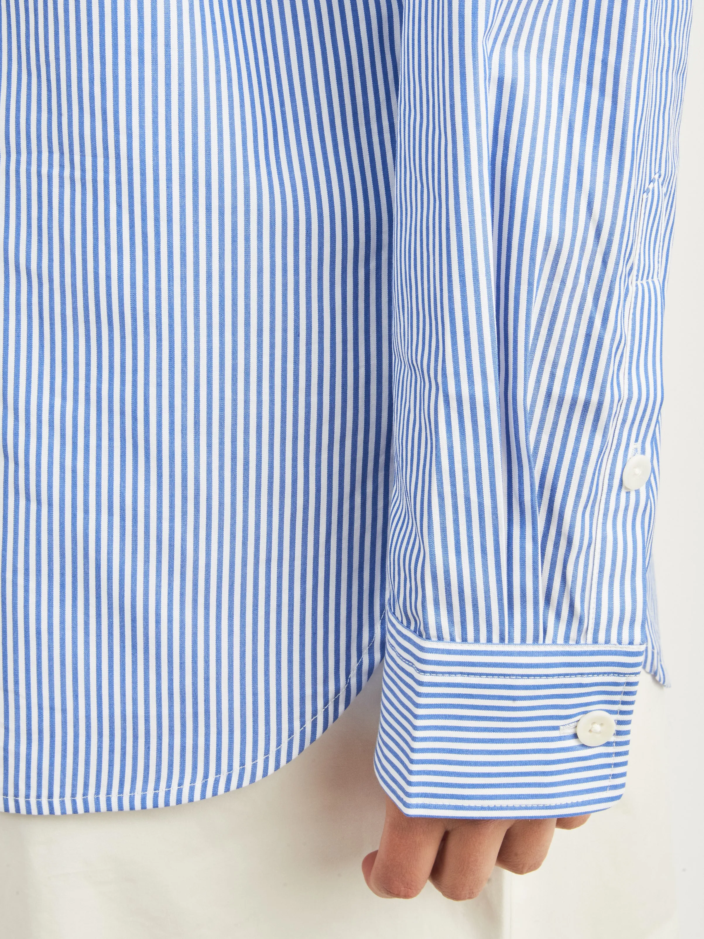 Blue/Multi Striped Charlie Men's Slim Shirt