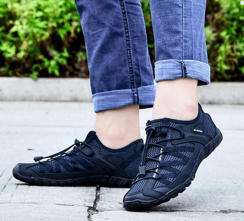 Breathable Mesh Flexible Sneakers for Men / Lightweight Sports Footwear - SF0758