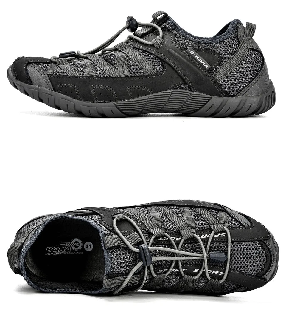 Breathable Mesh Flexible Sneakers for Men / Lightweight Sports Footwear - SF0758