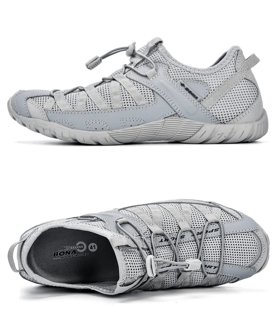 Breathable Mesh Flexible Sneakers for Men / Lightweight Sports Footwear - SF0758