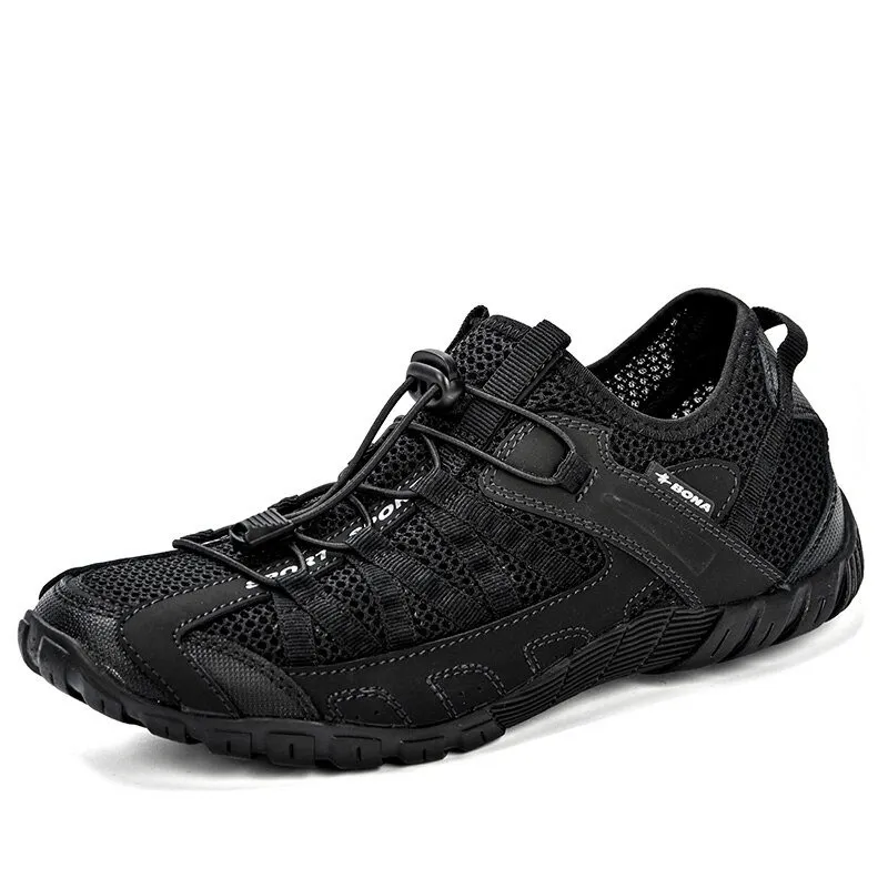 Breathable Mesh Flexible Sneakers for Men / Lightweight Sports Footwear - SF0758