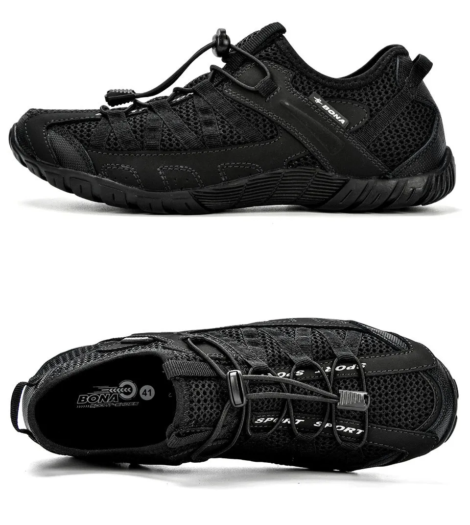 Breathable Mesh Flexible Sneakers for Men / Lightweight Sports Footwear - SF0758