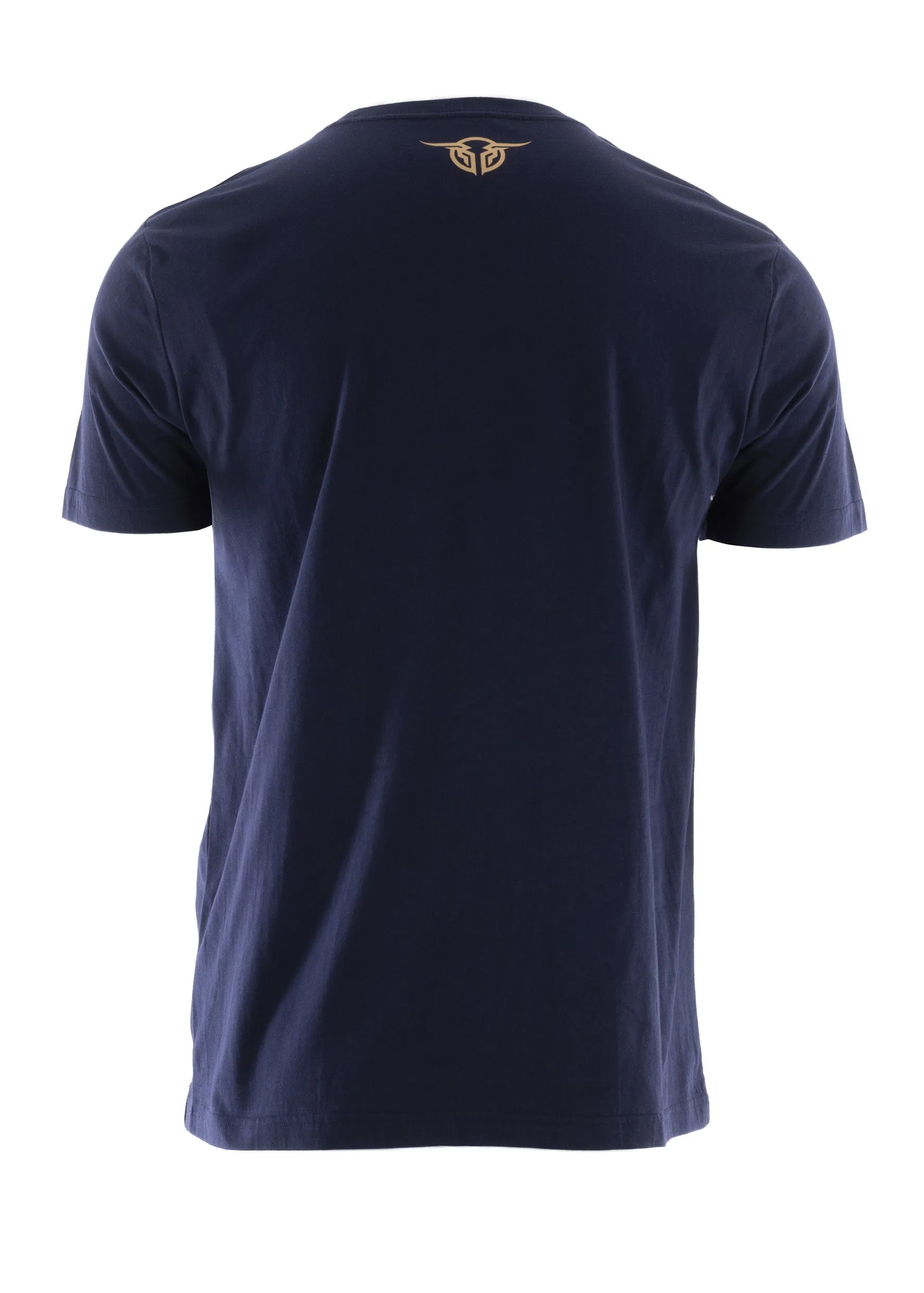 Bullzye Mens Authentic S/S Tee - Navy - BCP1503279