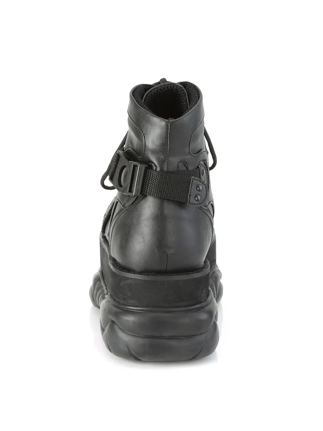 DEMONIA NEPTUNE-181 - BLACK VEGAN LEATHER ✰ PRE ORDER ✰
