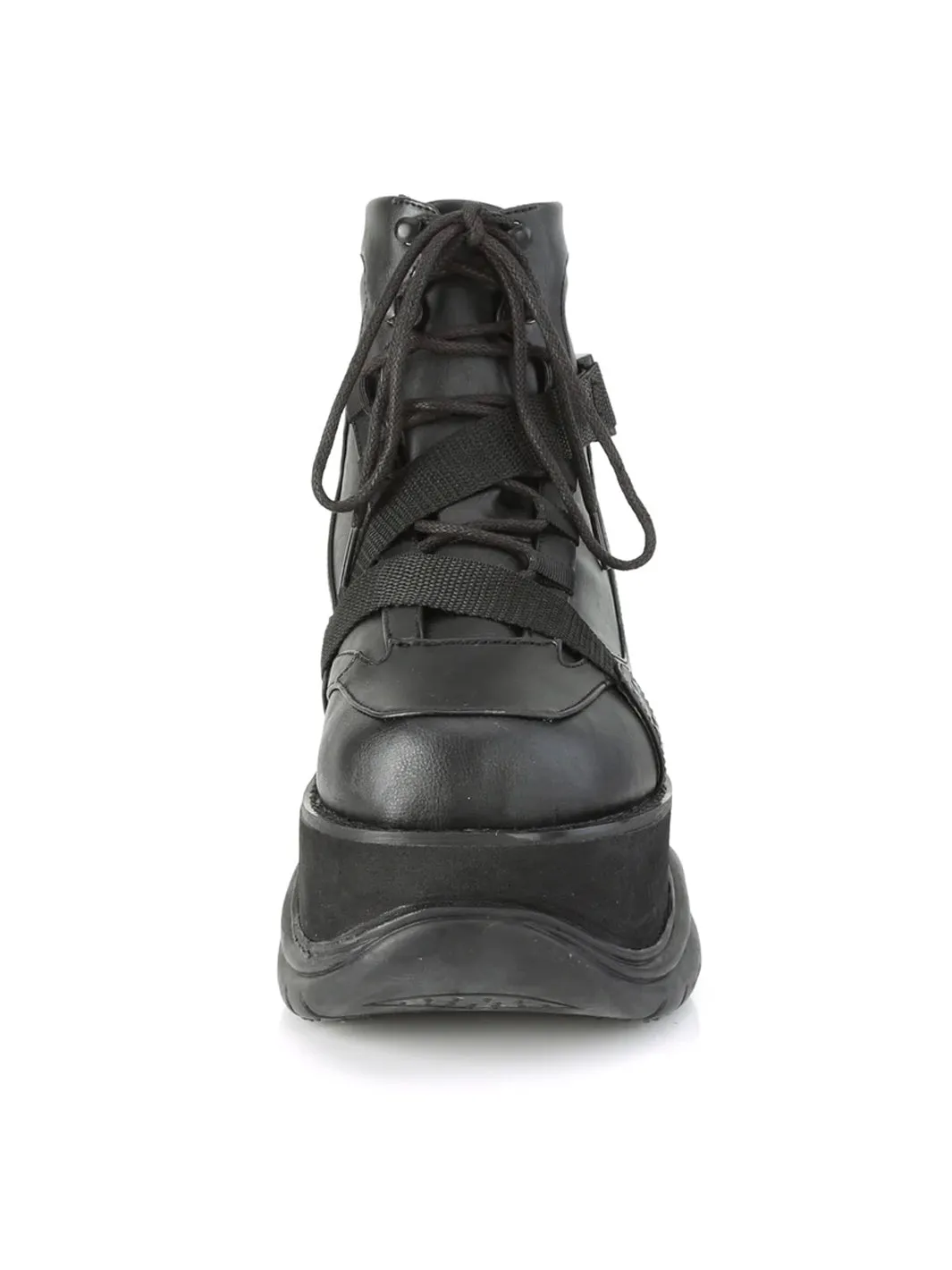 DEMONIA NEPTUNE-181 - BLACK VEGAN LEATHER ✰ PRE ORDER ✰