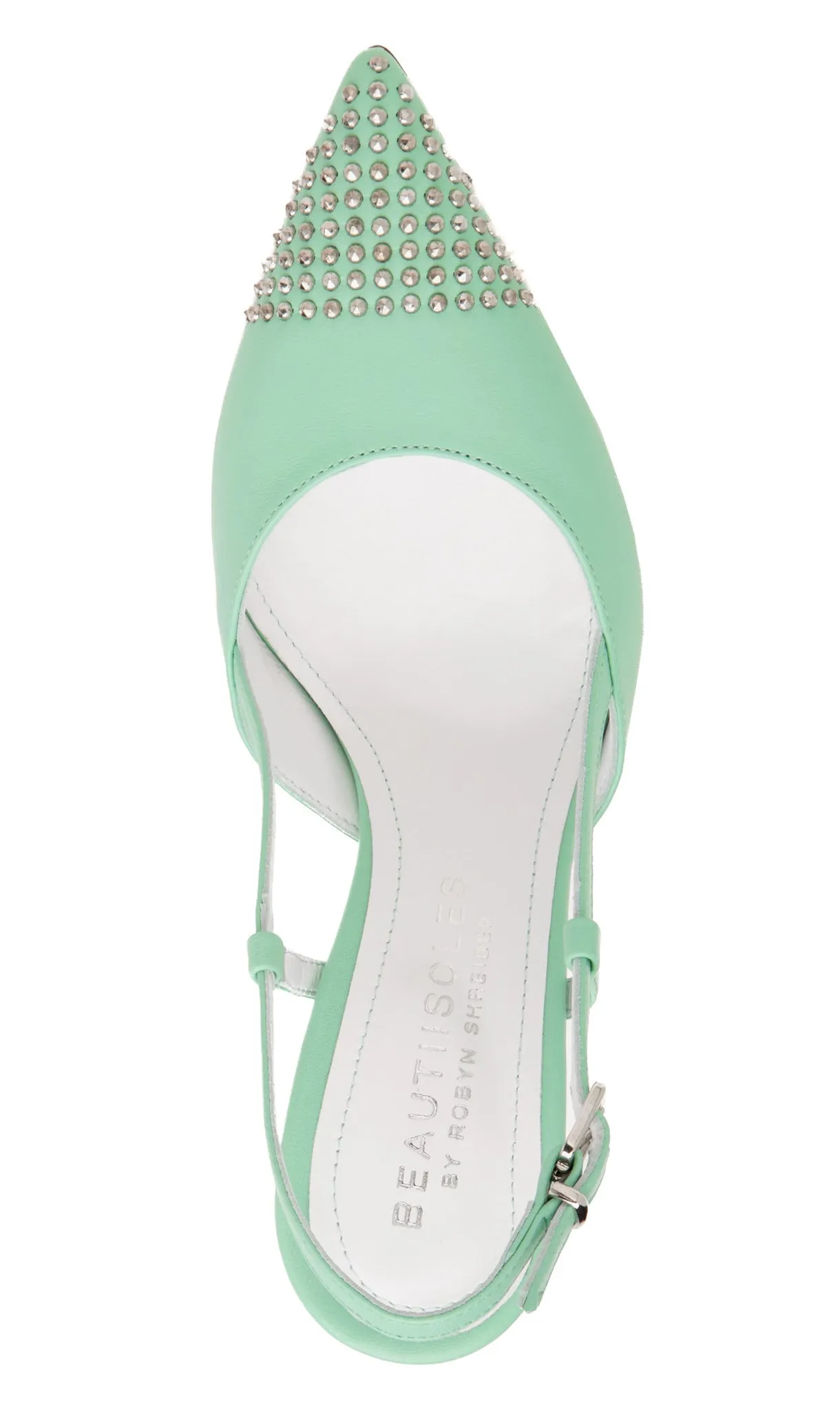Diana Pink Leather Slingback