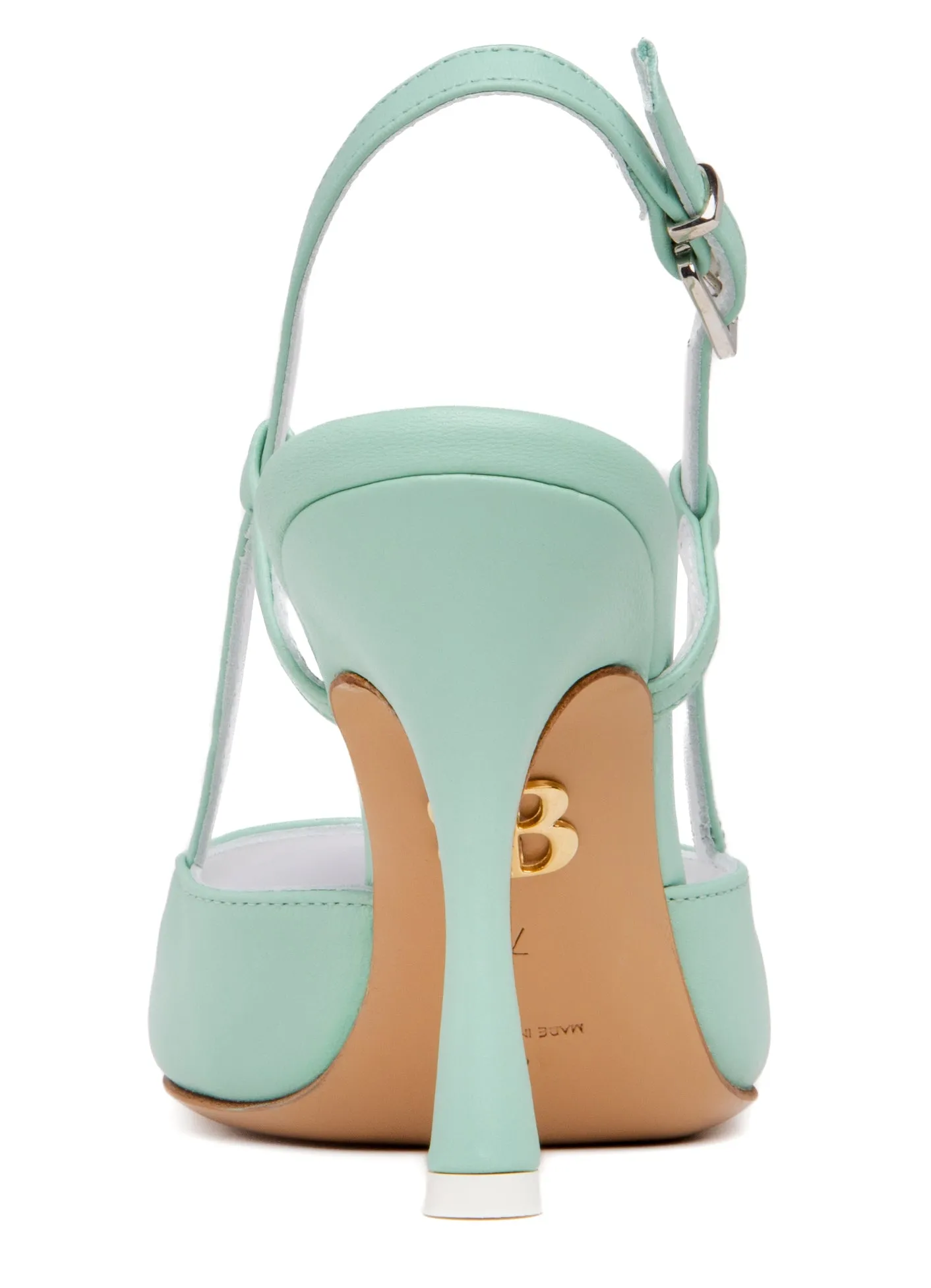 Diana Pink Leather Slingback