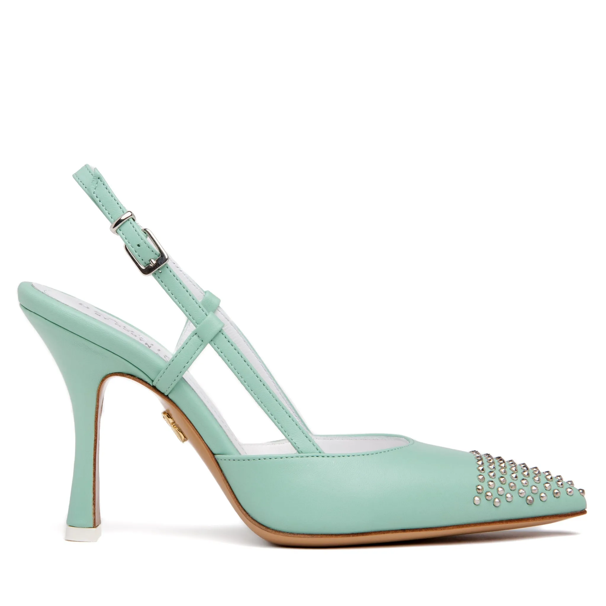 Diana Pink Leather Slingback