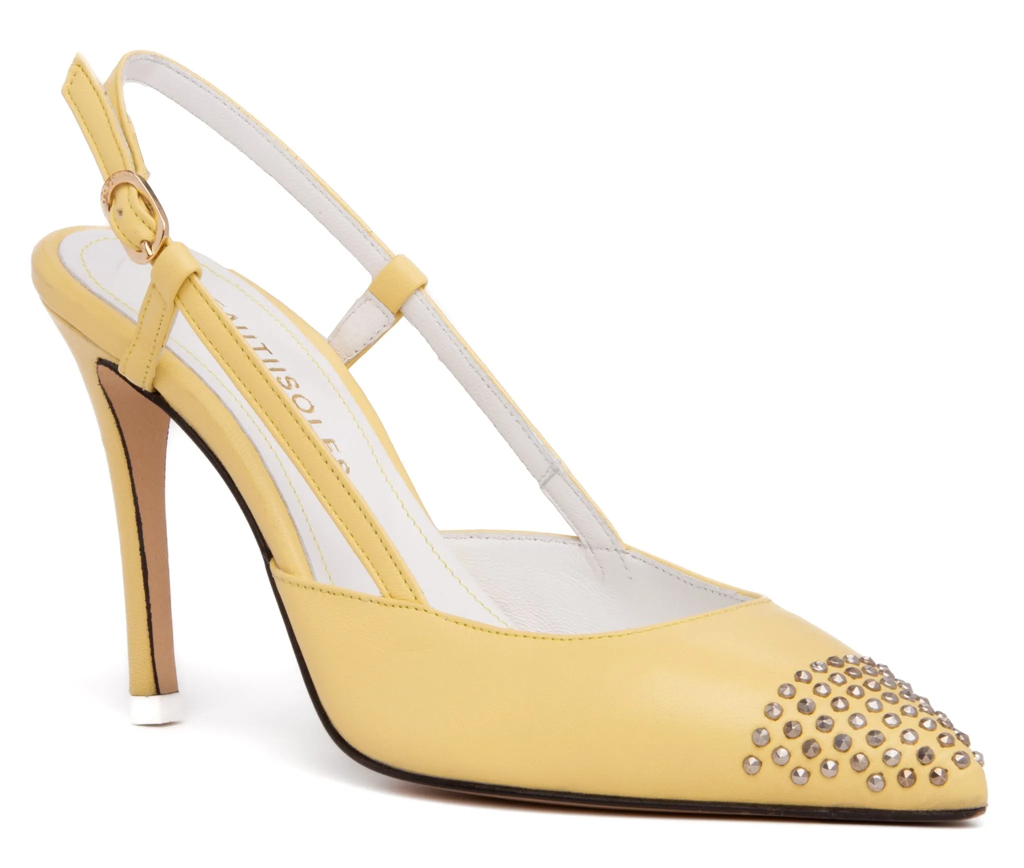 Diana Pink Leather Slingback