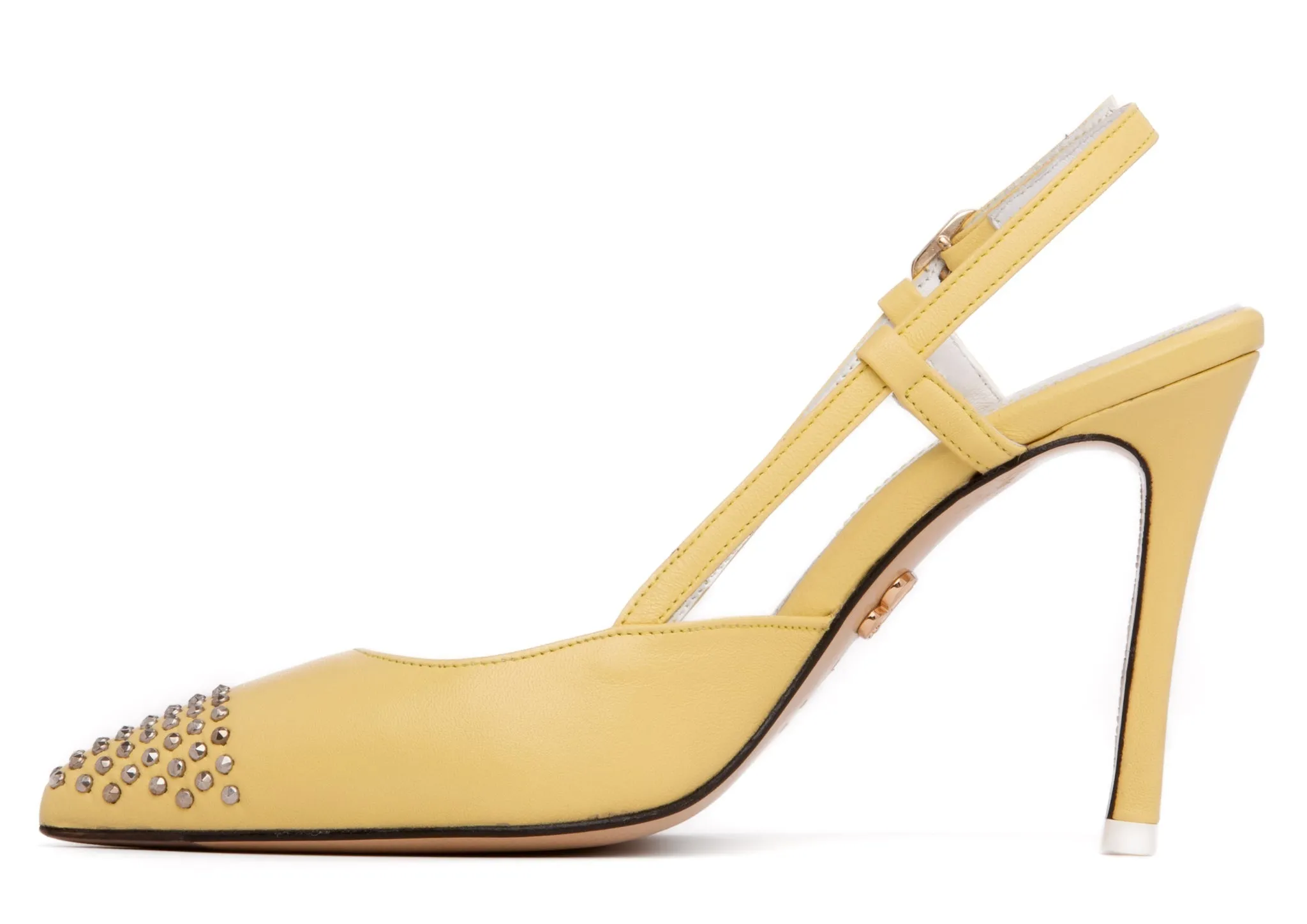 Diana Pink Leather Slingback