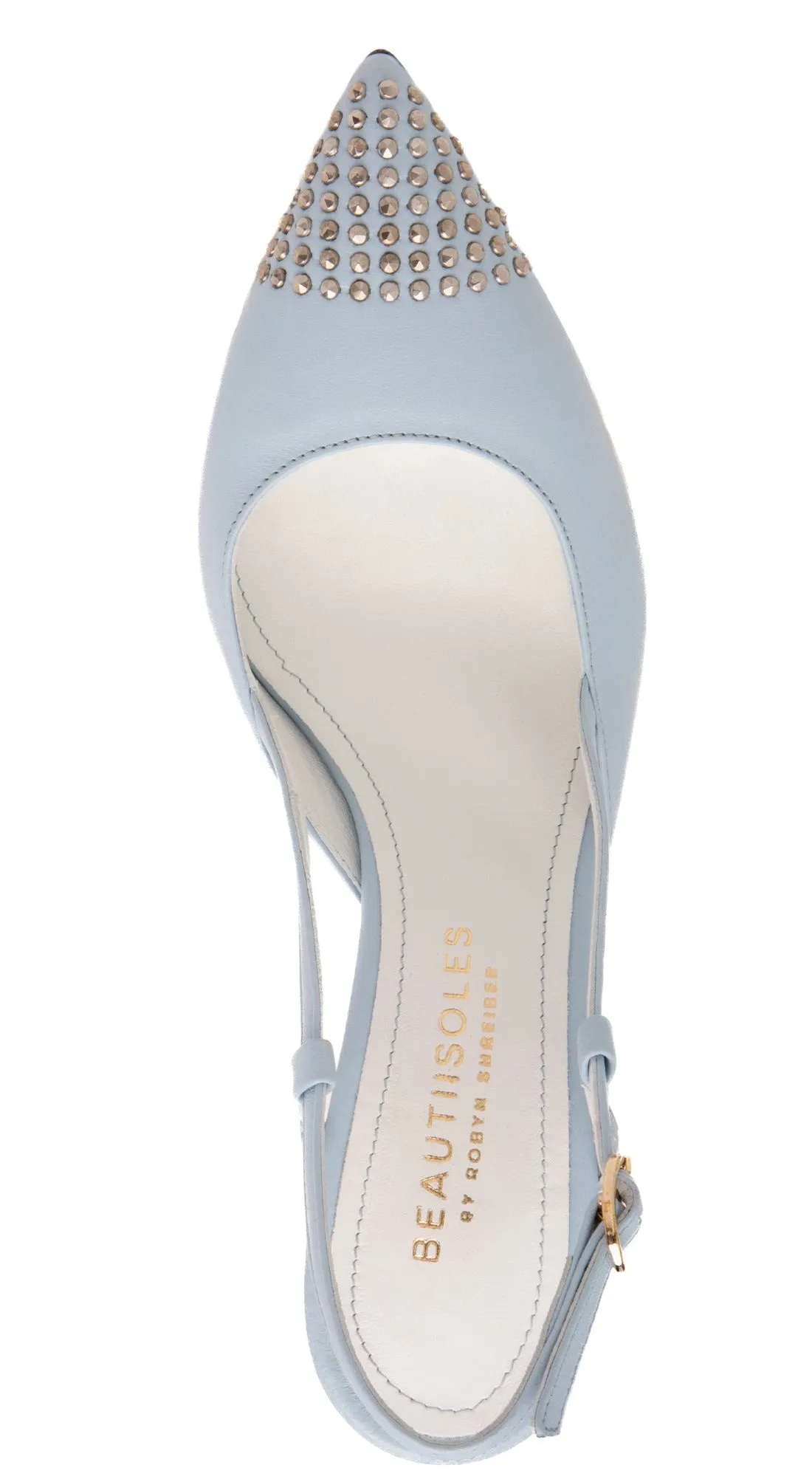 Diana Pink Leather Slingback