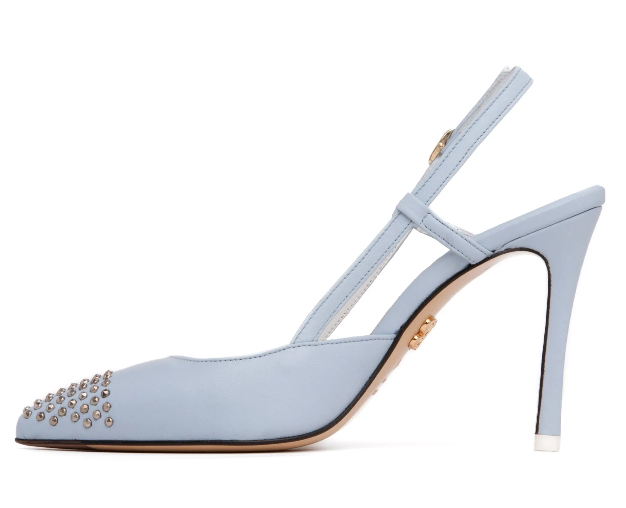 Diana Pink Leather Slingback