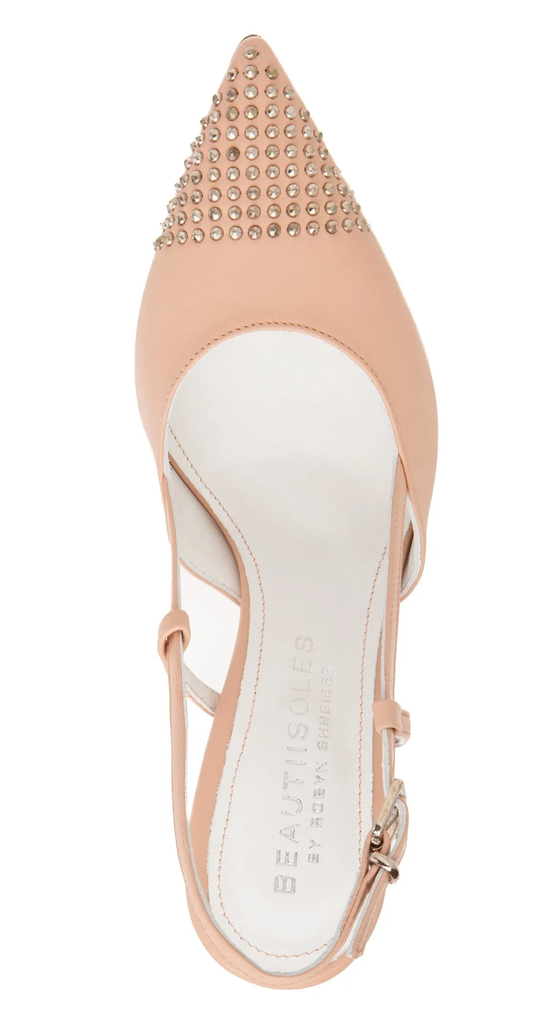 Diana Pink Leather Slingback