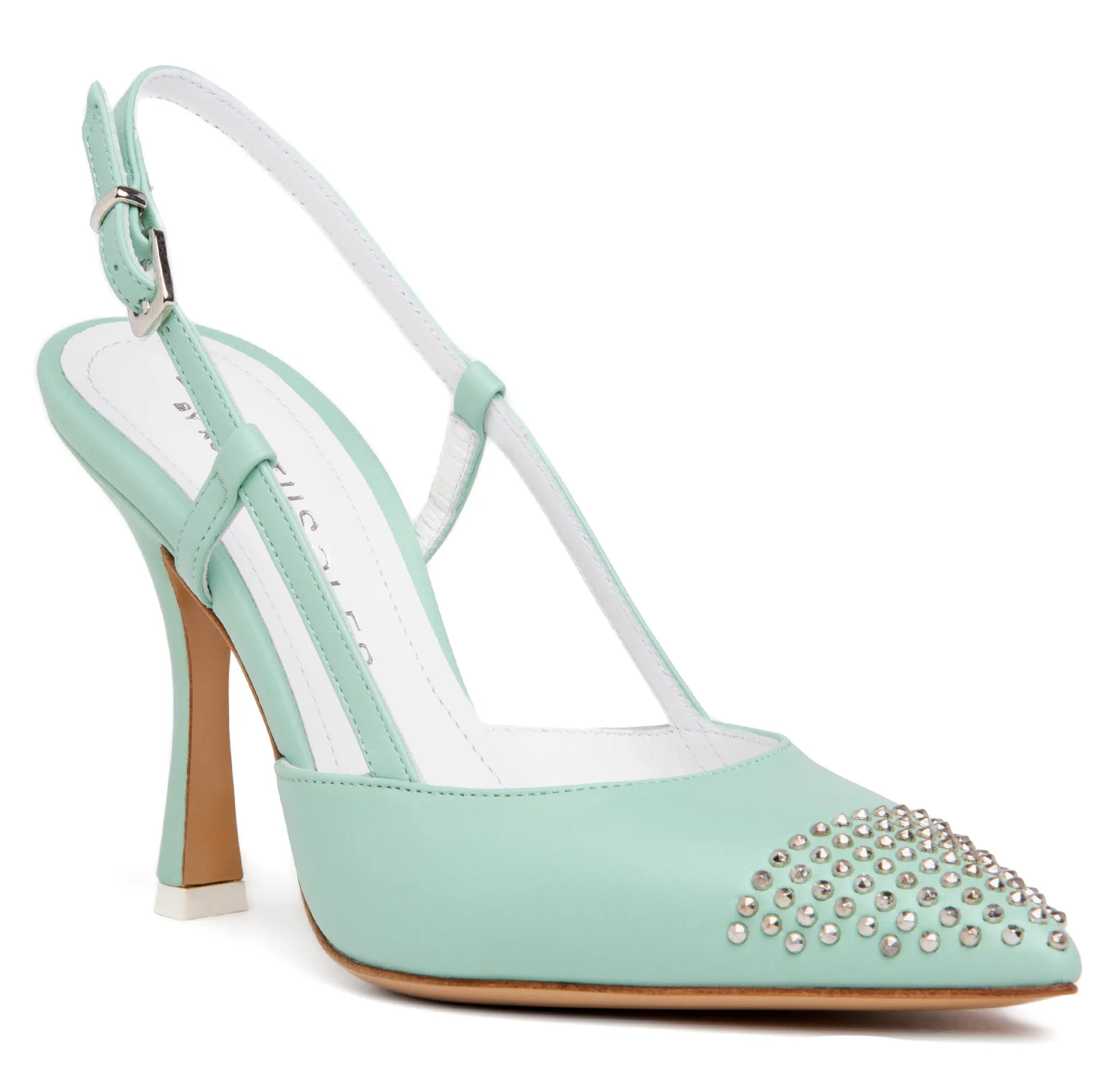 Diana Pink Leather Slingback