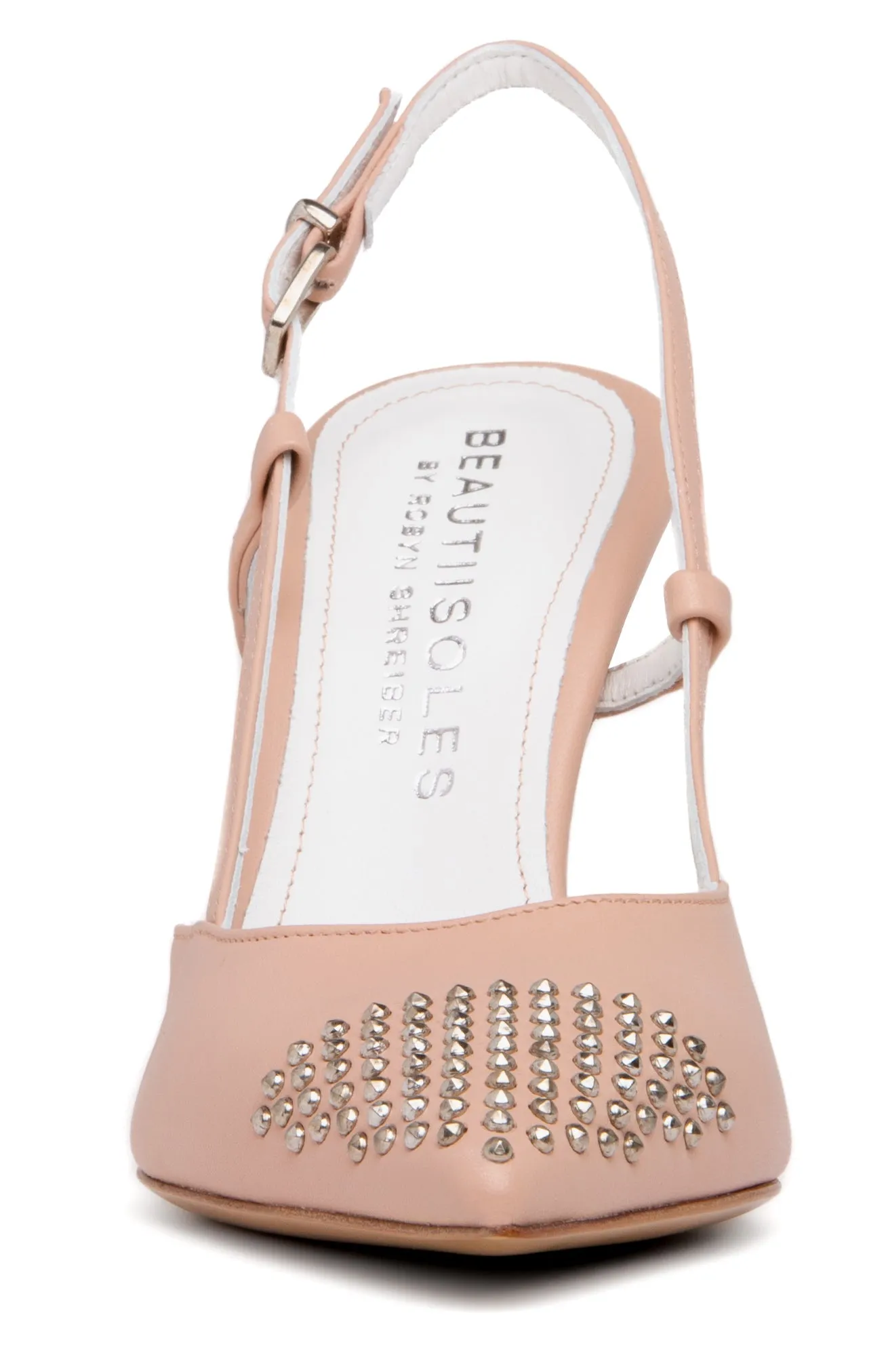 Diana Pink Leather Slingback