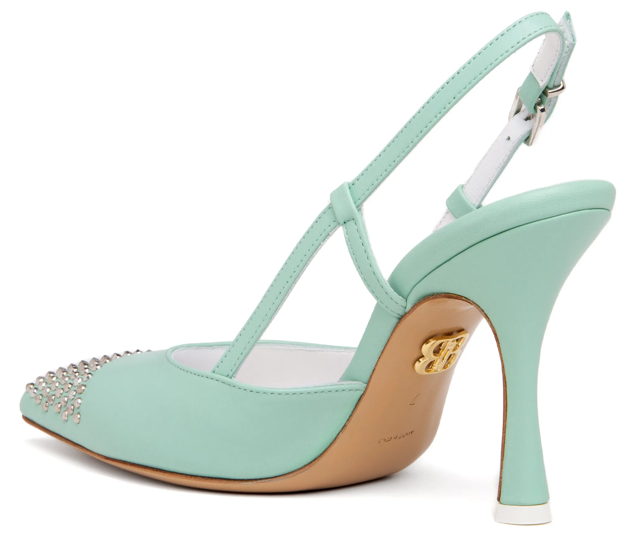 Diana Pink Leather Slingback