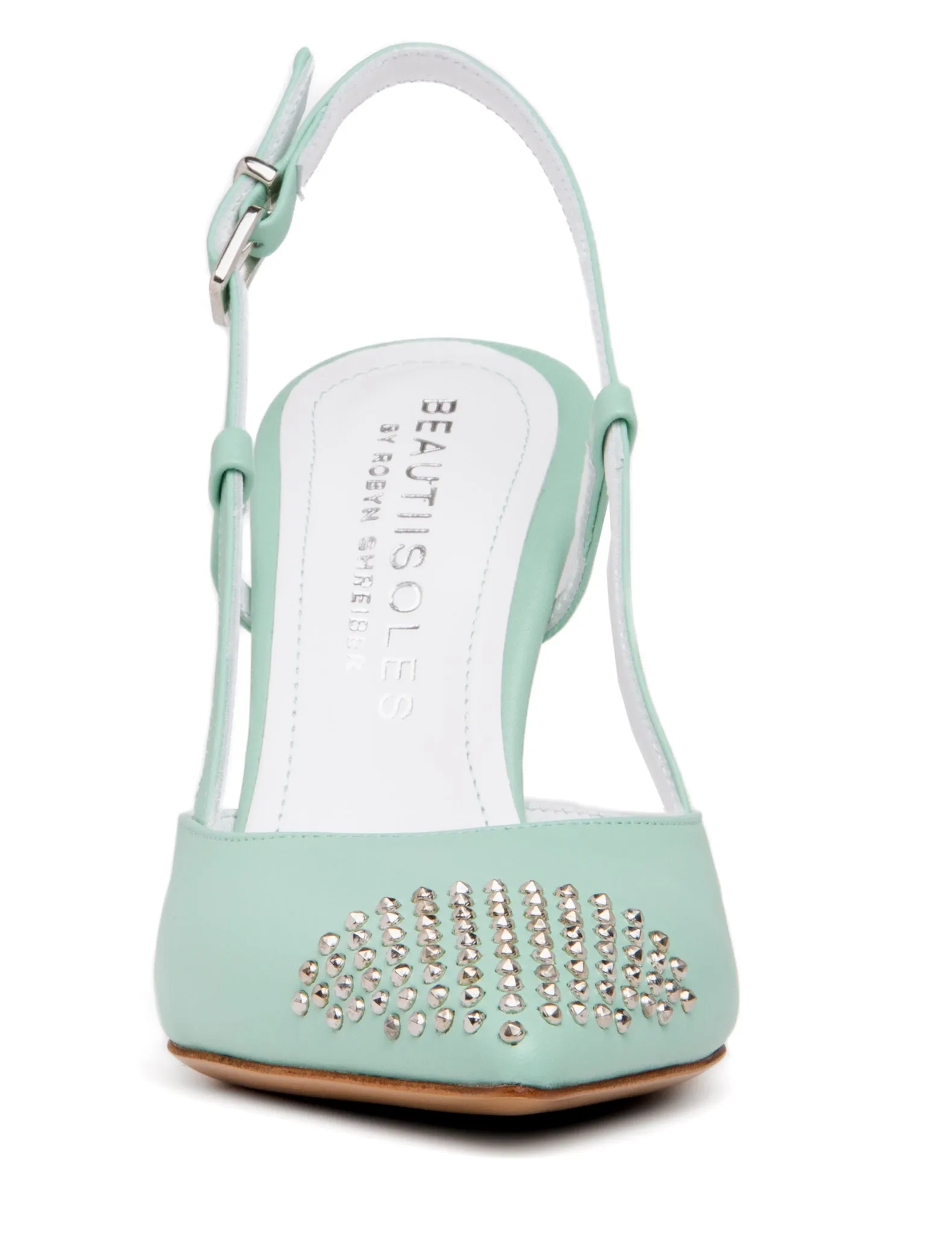 Diana Pink Leather Slingback