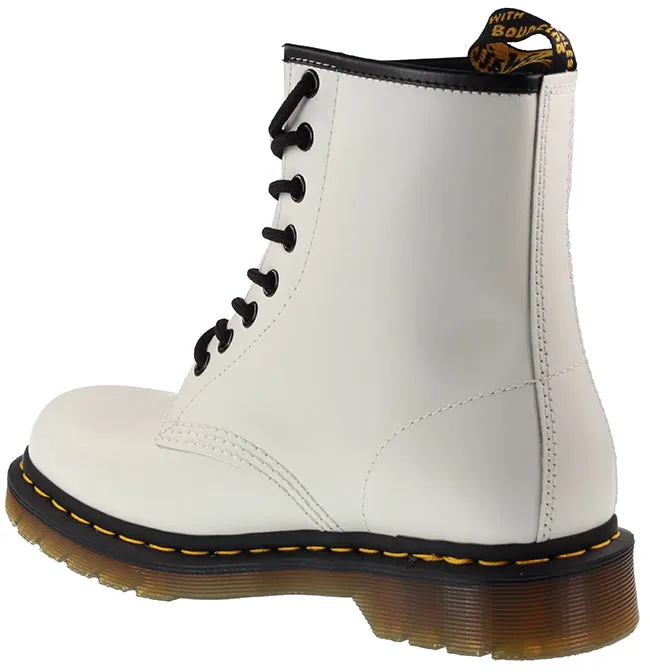 Dr Martens Womens Shoes 1460 Smooth White