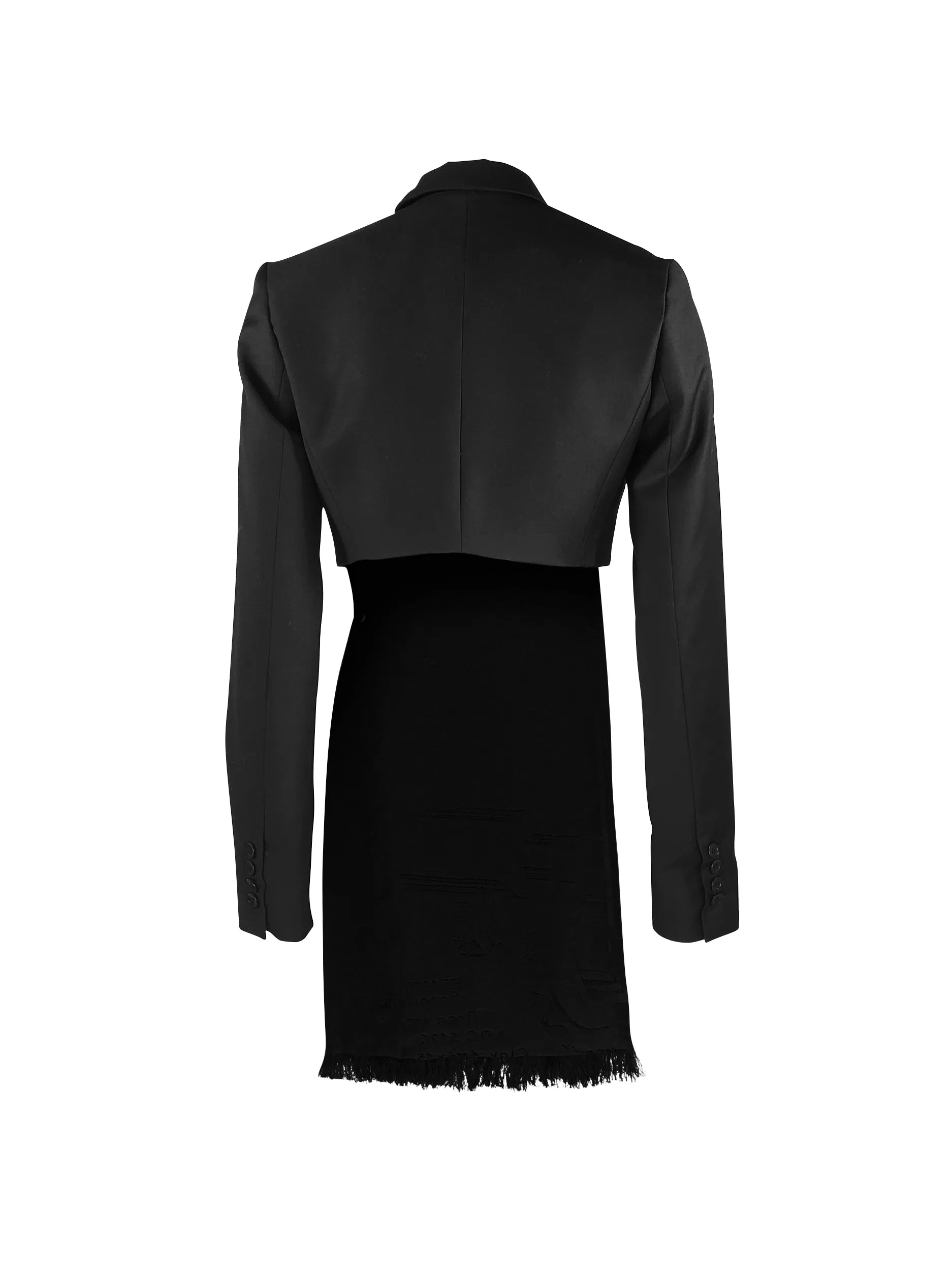 FAKE DOUBLE BREASTED MACHINE SHORT - Jacket