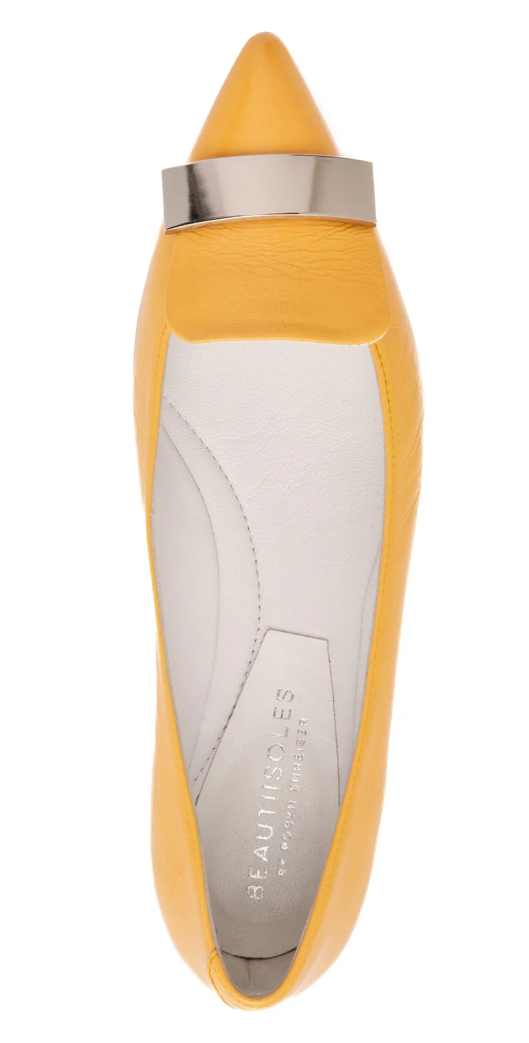 Fia Sky Blue Patent Leather Flat