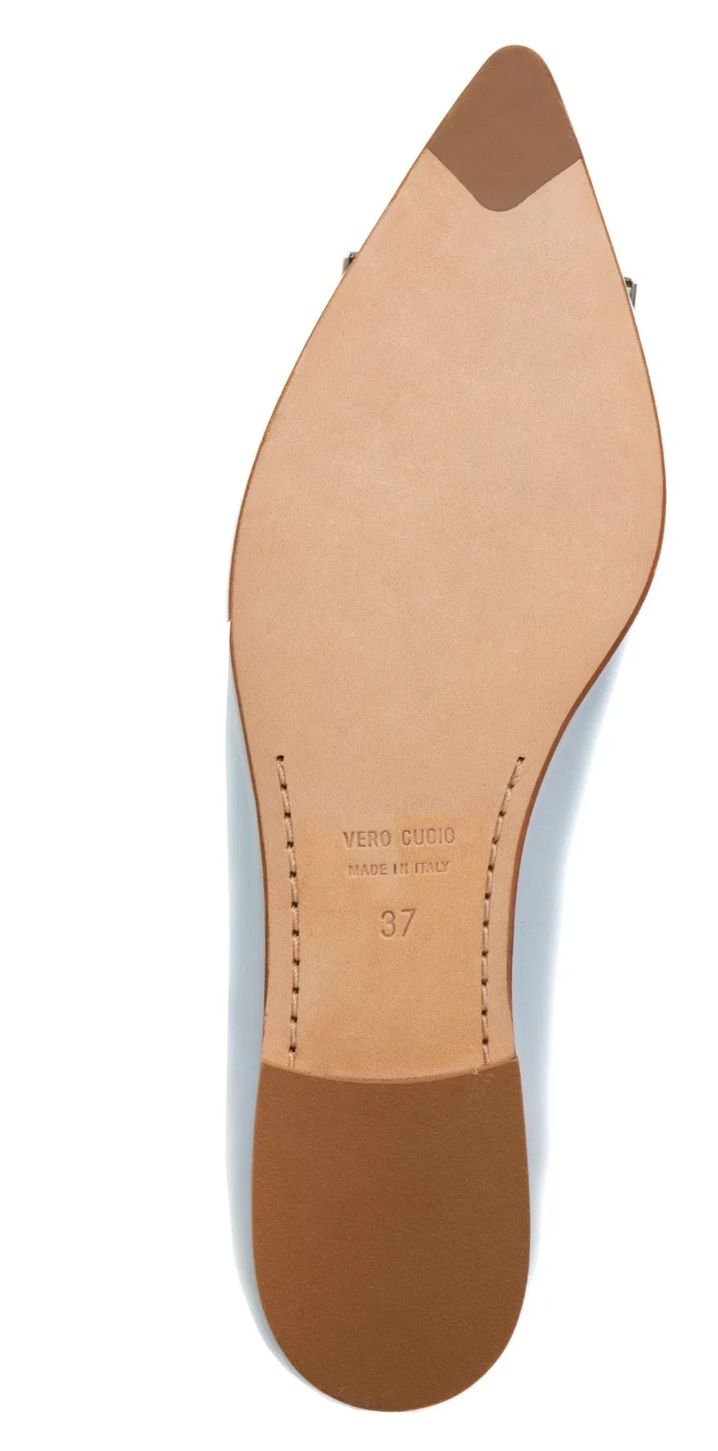 Fia Sky Blue Patent Leather Flat
