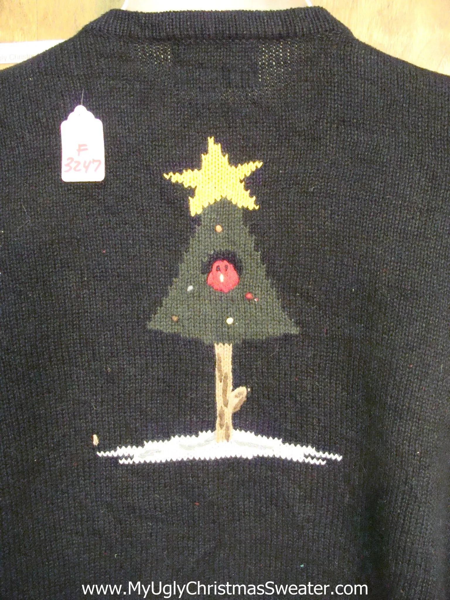 Funny Snowmen Angels Ugly Christmas Sweater Cardigan