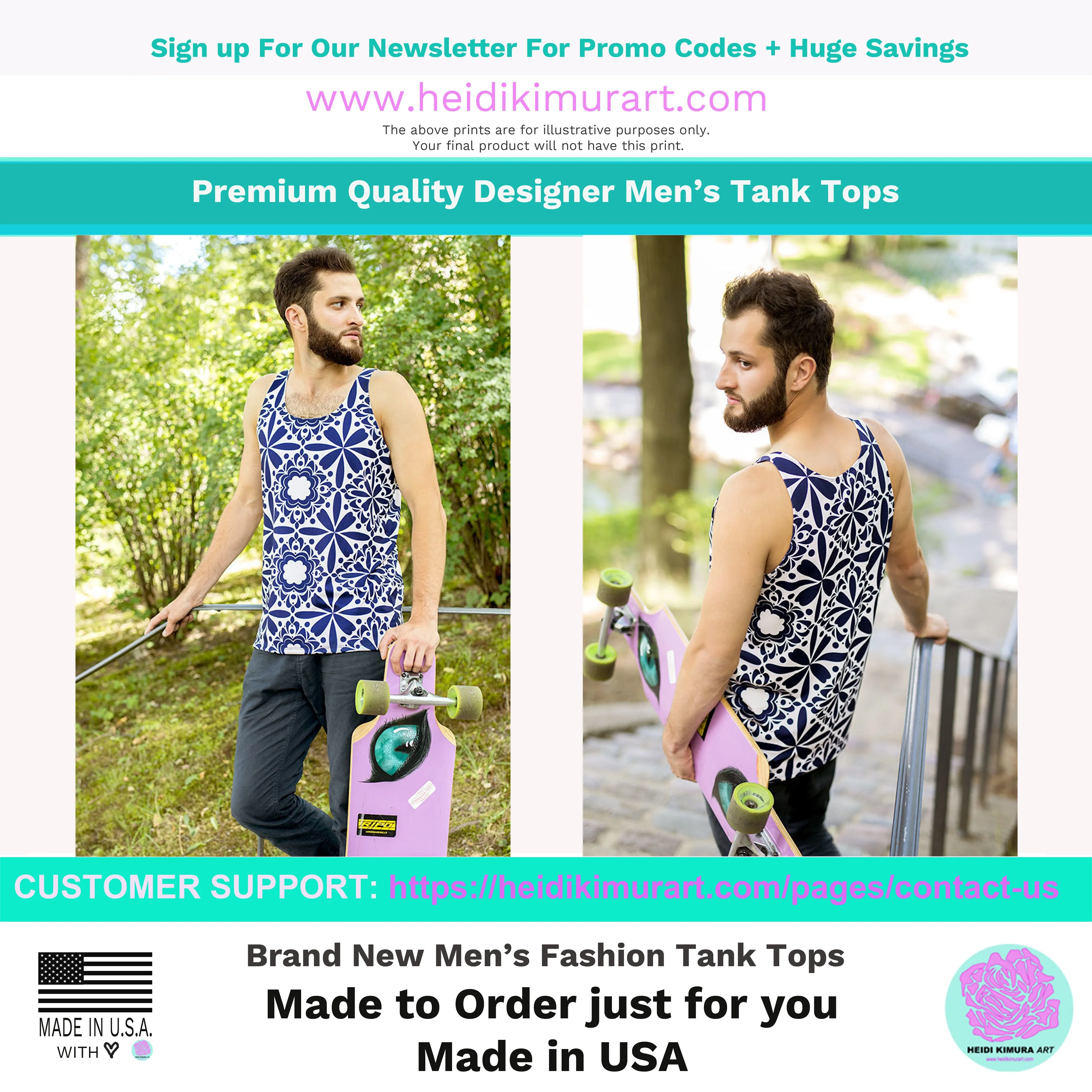 Green Python Best Tank Top, Snake Skin Print Premium Best Men's Tank Tops - Made in USA/EU/MX