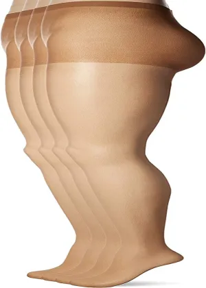 L'eggs womens Everyday Women's Nylon Pantyhose Regular Panty - Multiple Packs Available