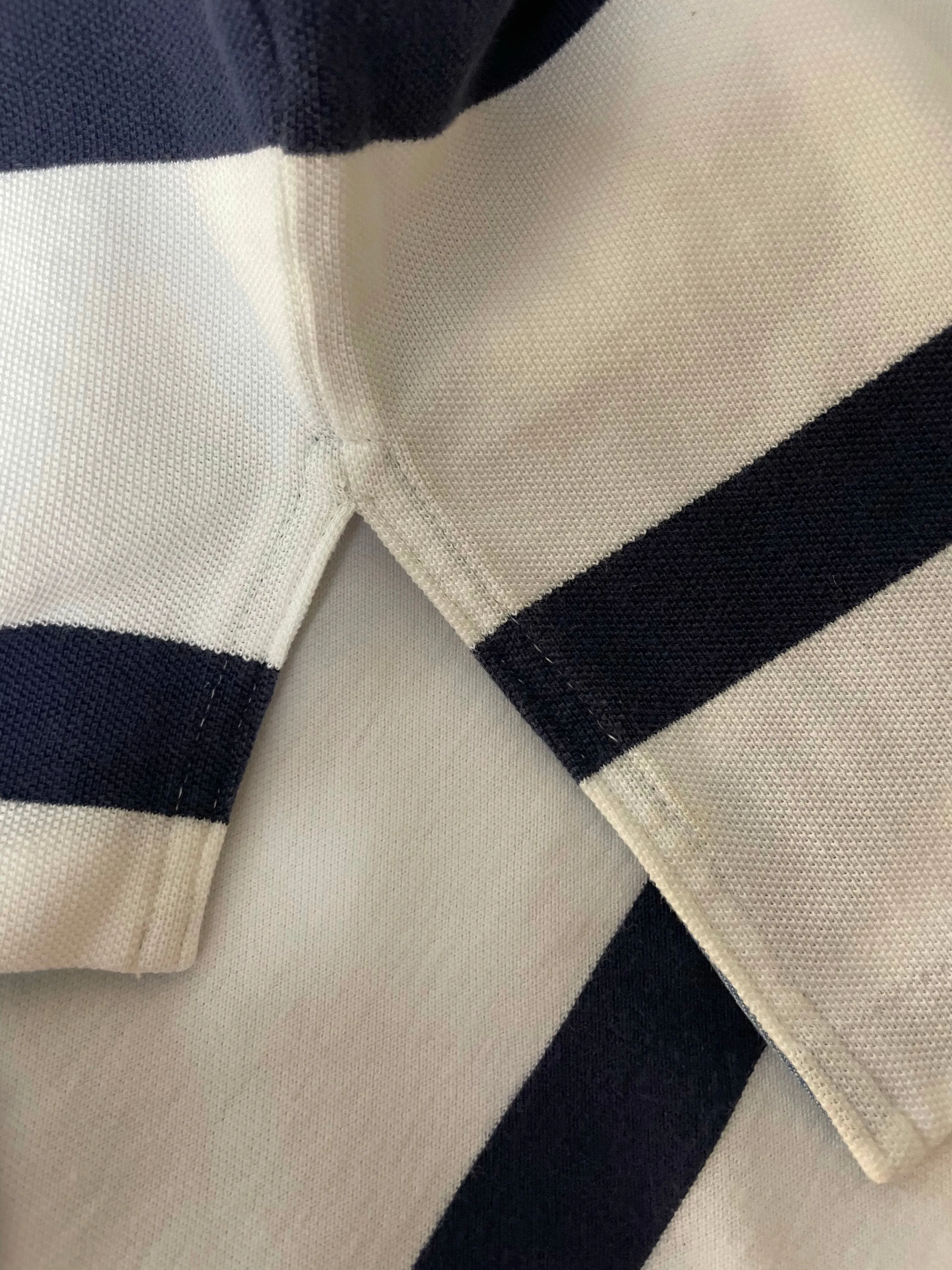 <€€*v Mens RALPH  LAUREN Custom Fit POLO Cotton Short Sleeve Shirt XL Blue Stripe