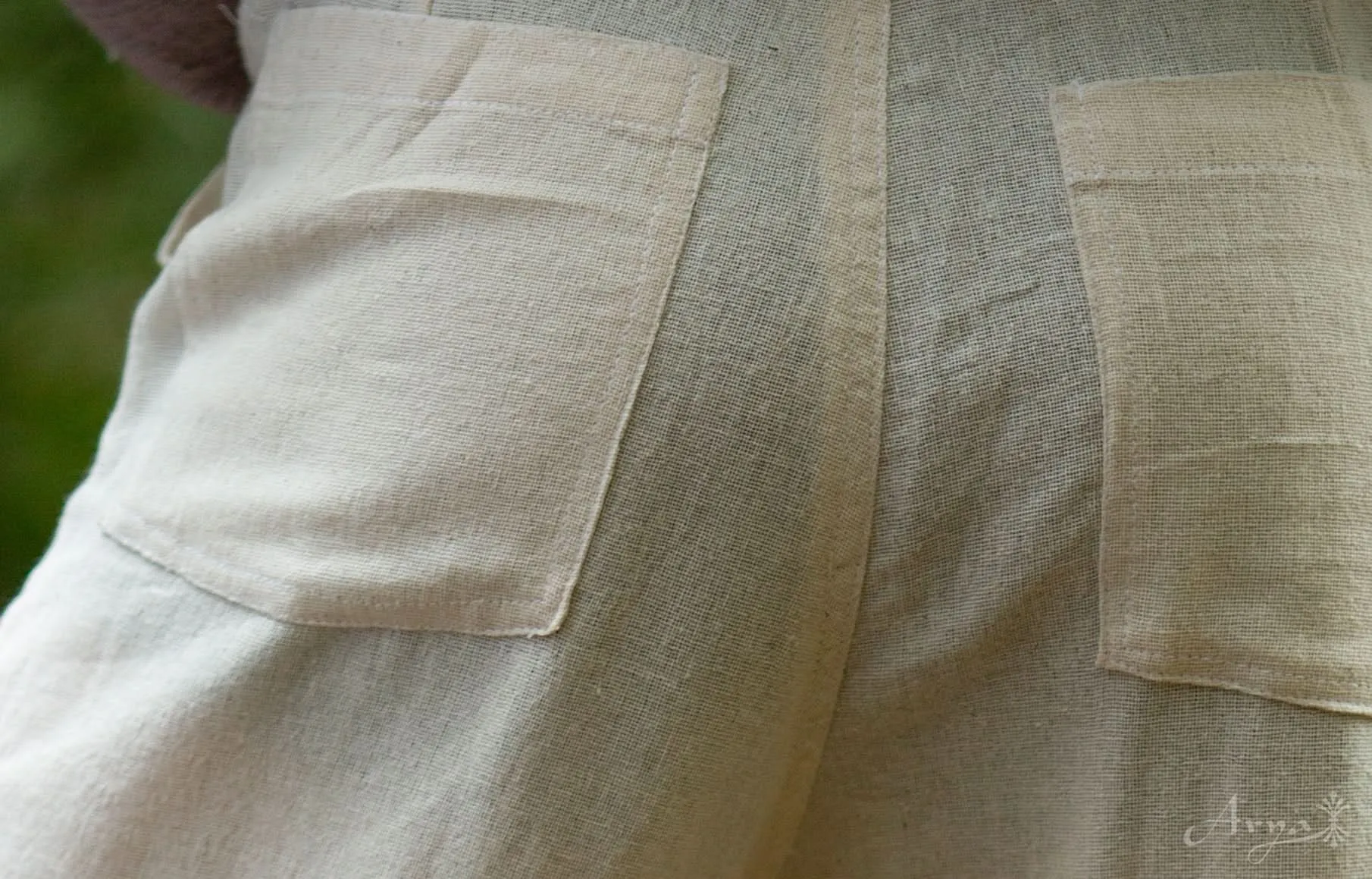 Marial Pants for Men - Cream