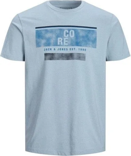 Men J&J Round Tshirt - Baby Blue (CORE)