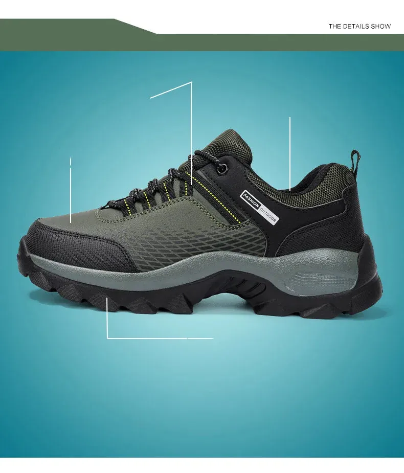 Men outdoor casual sneakers comfortable lightweight shoes Flats Walking Sneakers - MS50309