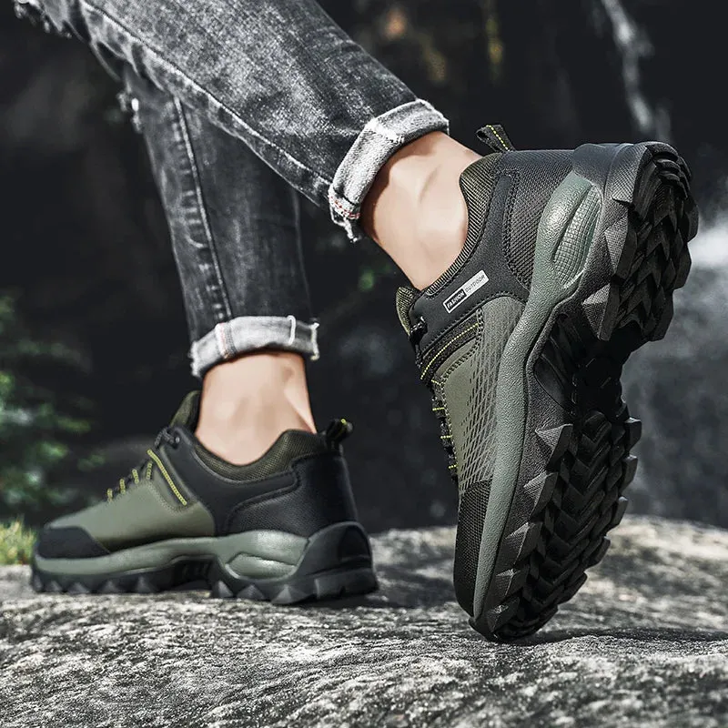 Men outdoor casual sneakers comfortable lightweight shoes Flats Walking Sneakers - MS50309