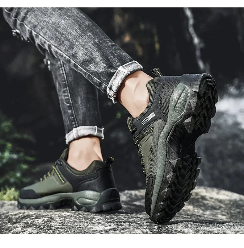 Men outdoor casual sneakers comfortable lightweight shoes Flats Walking Sneakers - MS50309