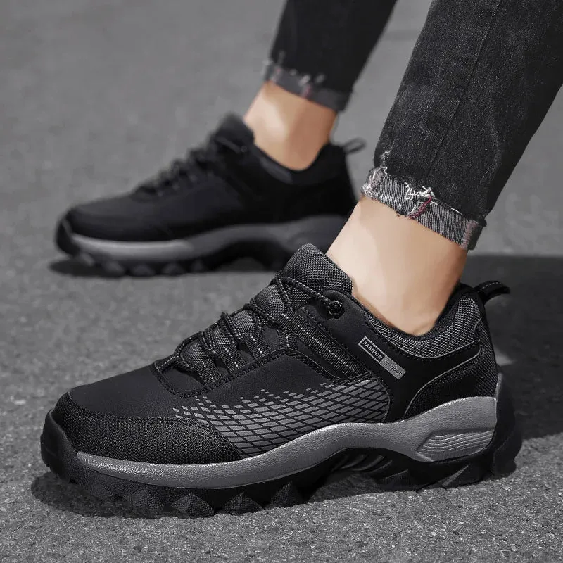 Men outdoor casual sneakers comfortable lightweight shoes Flats Walking Sneakers - MS50309