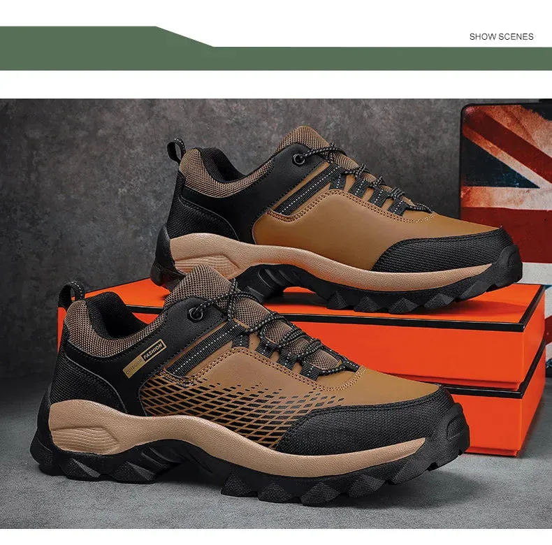 Men outdoor casual sneakers comfortable lightweight shoes Flats Walking Sneakers - MS50309