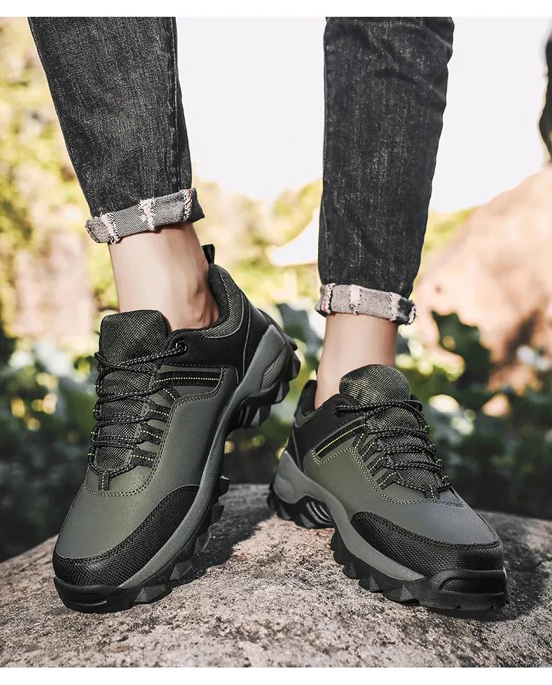 Men outdoor casual sneakers comfortable lightweight shoes Flats Walking Sneakers - MS50309