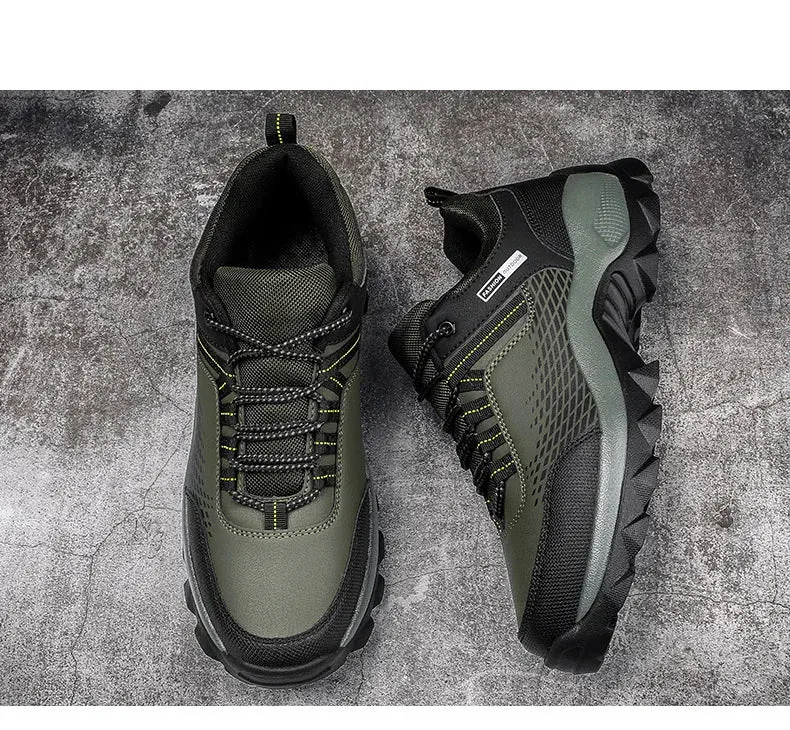 Men outdoor casual sneakers comfortable lightweight shoes Flats Walking Sneakers - MS50309