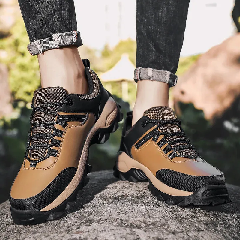 Men outdoor casual sneakers comfortable lightweight shoes Flats Walking Sneakers - MS50309