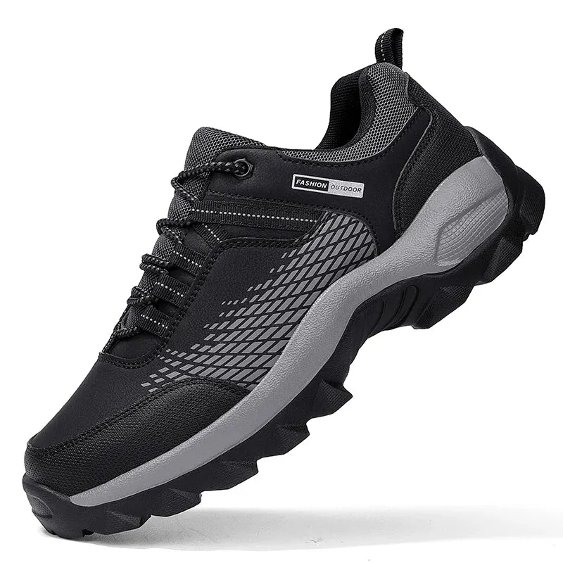 Men outdoor casual sneakers comfortable lightweight shoes Flats Walking Sneakers - MS50309