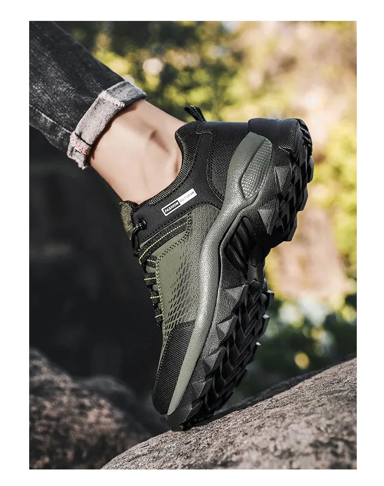 Men outdoor casual sneakers comfortable lightweight shoes Flats Walking Sneakers - MS50309