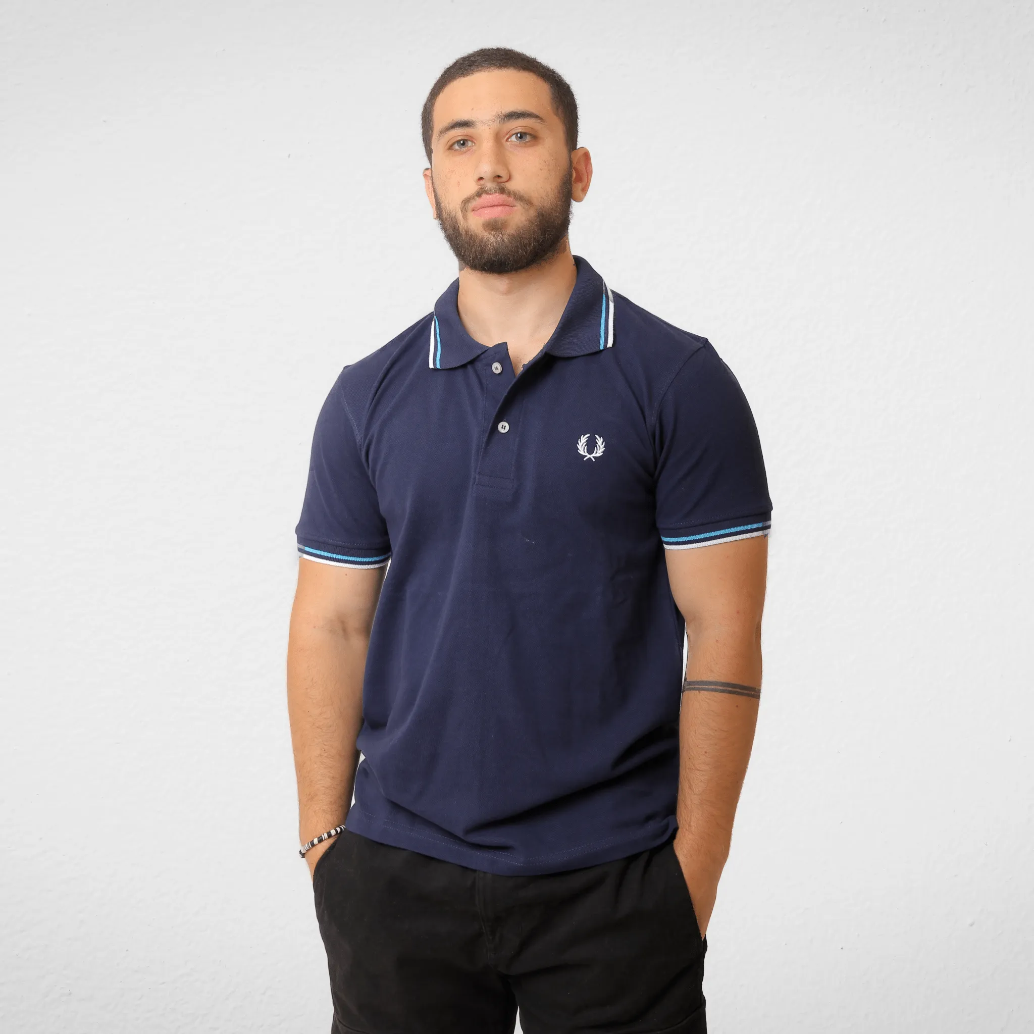 Men Polo Shirt - New (تصنيع محلي) - Dark Blue