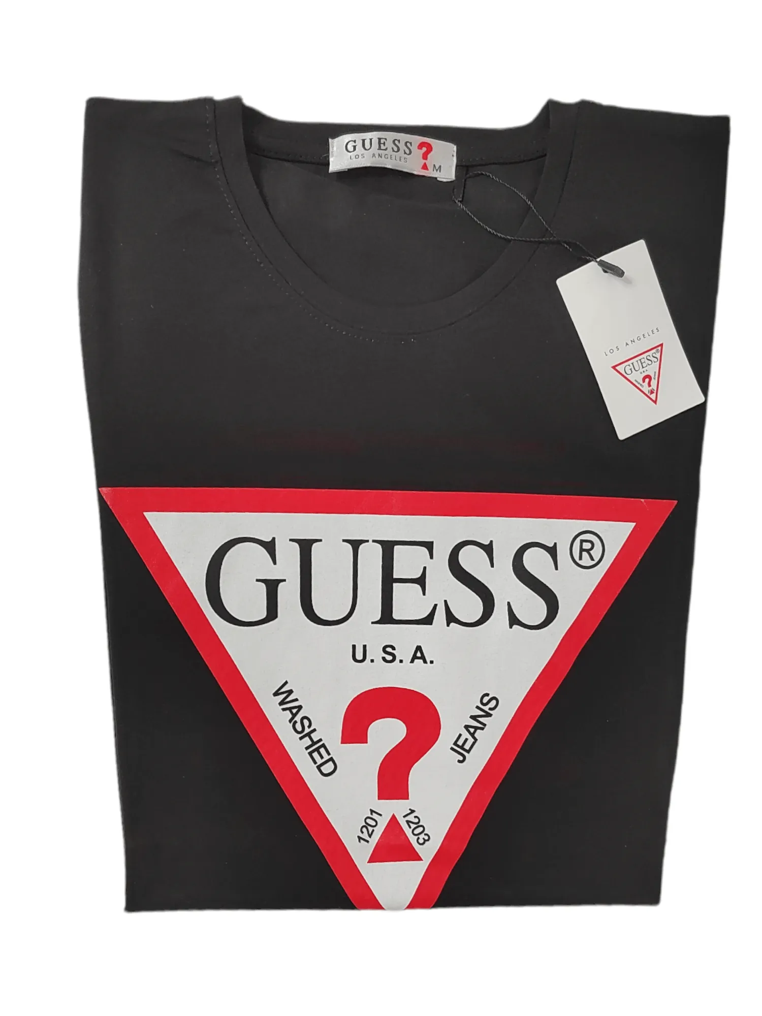 Men Round Tshirt (GS) (Slim-Fit) - Black