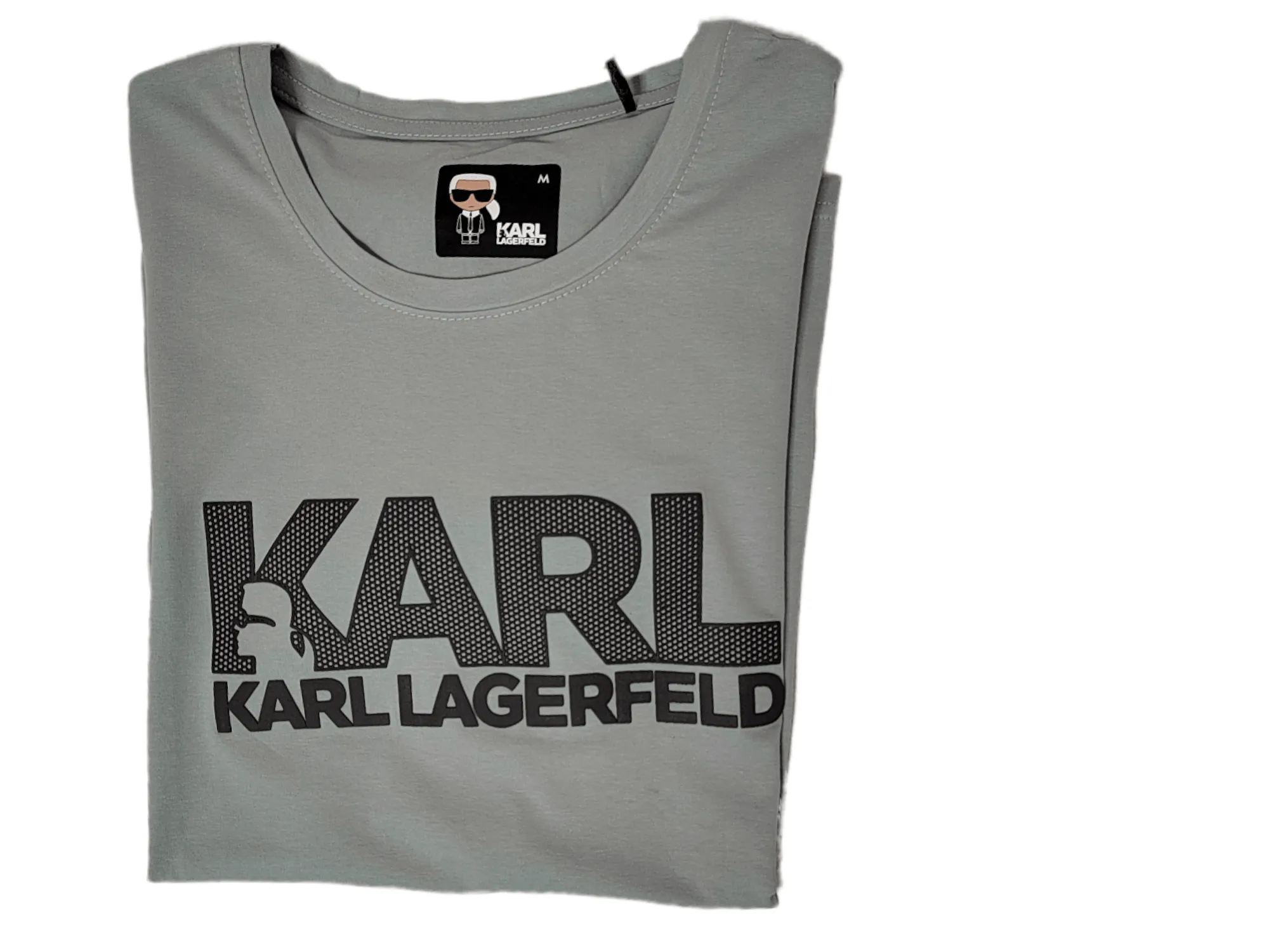 Men Round Tshirt (Karl) (Slim-Fit) - Pistache